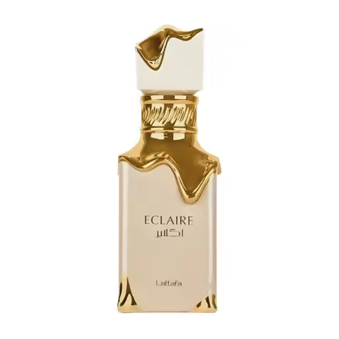 Lattafa Eclaire EDP for Women 3.6FL OZ- Long-Lasting Gourmand Perfume with Caramel Vanilla Honey