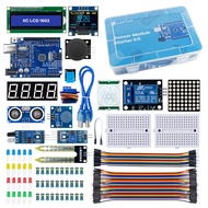 LAFVIN Sensor Module Starter Kit for Arduino Uno Set R3 ,0.96" OLED 1602 LCD Display with Tutorial
