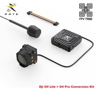 DJI O4 Lite to O4 Pro Conversion Kit – Wide-Angle Nylon Lens Case/Full Conversion Kit