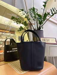 Hermes Picotin 18 黑金 Tc