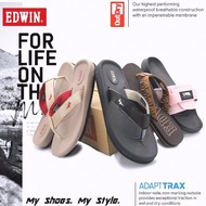 Ladies & Teenager Edwin Signatures Performing Outdoor Casual Sandals Slippers Selipar Sandal Edwin R
