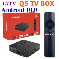 Vhsi รถเอทีวี Q5 ATV สมาร์ททีวี Allwinner H313 Quad Core 10.0 2.4G /5G Dual Wifi BT 4K HD กล่องสมาร์