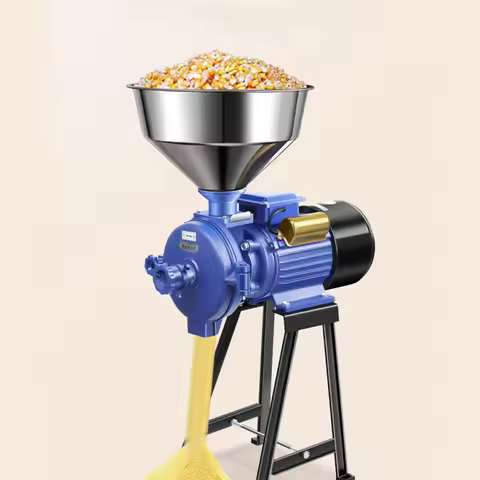 Wet or Dry Corn Milling Machine Rice Soybean Milk Grains Flour Vegetables Fruits and Pastes Grinding