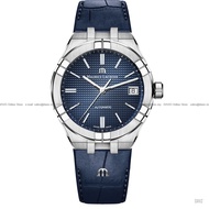 MAURICE LACROIX AI6007-SS001-430-1 Men's Watch Aikon Automatic 39mm Leather Blue *Original