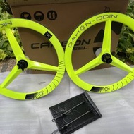 2025 最新款 DAHON 大行 & ODIN 奧丁 451 碳纖維 三刀輪組 折叠車輪組