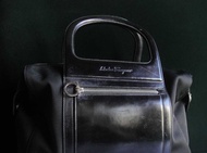 【老時光 OLD-TIME】早期二手老包Salvatore Ferragamo手提包
