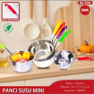 Stainless Steel Boiling Pot Milk Pot Noodle Pot Water Boiling Pot Multipurpose Pot Stainless Handle 