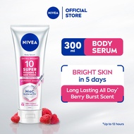 NIVEA 10 Super Vitamins & Skin Foods Body Serum SPF 15 300ml / Dark Spot Treatment / Losyen Badan