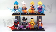 龍珠超 龍珠Z 龍珠GT 龍珠 Dragon Ball Super 布羅利 ｜ 自在極意功 孫悟空 ｜龜仙人 | 菲利 | 孫悟飯 | 暗黑悟空 | 貝吉特  | Jiren 一隻 minifigur