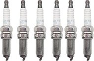 Spark Plug for Honda Accord Odyssey Pilot 3.5/2008-2017, 4/6Pcs Dual Iridium Spark Plug DILZKR7A11G/