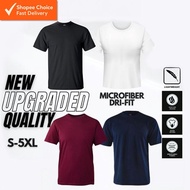 Breathable Microfiber Jersey Tee for Men & Women | Comfortable & Lightweight | Mixed Colors Availabl