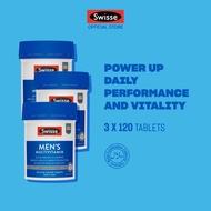 [EXP 31 JUL 2027] [Triple Pack] Swisse Ultivite Men's Multivitamin 120 Tabs