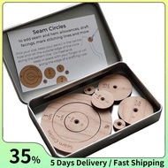 Jenerates Seam Circles, Wooden Circle Quilting Template, Circle Template Quilting Rulers and Templat