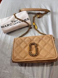 Marc Jacobs MJ The Status Flap 鏈條 菱格紋 掀蓋 方包 側背包