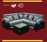 Sofa Ruang Tamu / Kursi Tamu Bentuk L Lykan