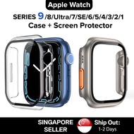 LionShield Case for Apple Watch Cover Series 9 Ultra 8 7 SE 6 5 4 3 2 1 iWatch 45mm 41mm 49mm 44mm 40mm Screen Protector