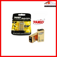 GP PKCELL PAKKO 9V ALKALINE BATTERY BATTERIES