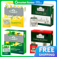 AHMAD TEA | อาหมดต 100T/เอลเกรย/เปปเปอรมนต/คาโมมายล/องลช/O