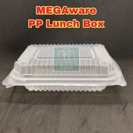 TAPAU - Economy PP Lunch Box [100pcs±] MEGAware - Disposable Plastic Food Box - MEGA ware -  Bekas K