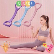 SUSANS 8-Line Puller, Elastic Band Silicone Rope Yoga Tensioner, Portable Multi-functional 8-Figure 