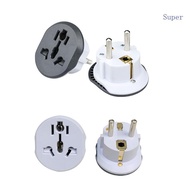 Super 16A Europe German Travel Plug Adapter Europe Plug to US Plug Converter Adapter
