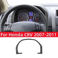 For Honda CRV 2007 2008 2009 2010 2011 Accessories Carbon Fiber Interior Car Speedometer Surround Pa