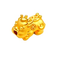Transferring Bead Gold Small Pixiu Pi Chu Bracelet Pixiu Pure Gold Baby Wealth Attraction3D Baby Gir