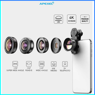 COD APEXEL Lensa Kamera Smartphone Universal Clip 5 in 1 Lens - APL-HB5