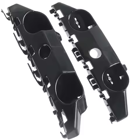 Front Bumper Holders Support Bracket Black ABS For Nissan Versa Note 2014-2019 622253VY0A ‎62225-3VY
