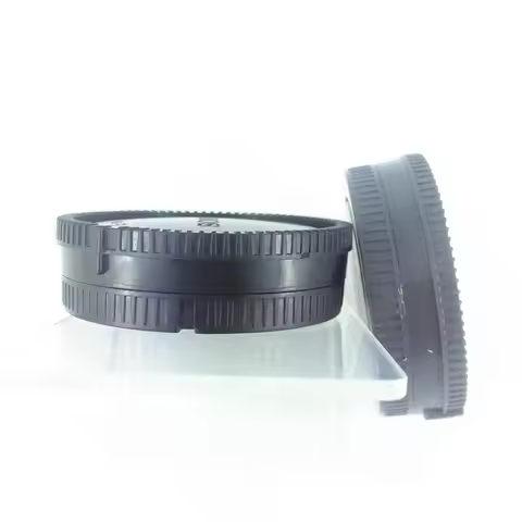 Black Gray Camera Rear Lens Cap +Body Front Cap for Sony E Mount ZVE1 A6700 A1 A7C II A7 A7R A7S A9 