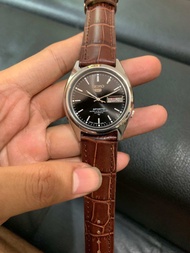 Seiko 5 caliber 7009 black dial original seiko
