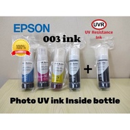 Epson 003 V100/200/300/400 003 (1 Set free BK) Bottle Ink For L3110/ L3150/ L3156/ L3156 / L3250/ L3