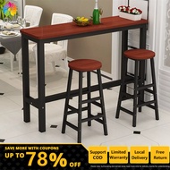 DolceVita Bar Table with 2 Chairs Set Bar Table and Chair Set High Steel Contemporary