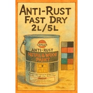 2L/5L🔥Camlux Metal Paint 🔥Metal Paint Anti-rust Paint Cat Besi Anti Karat 2Liter Cat Minyak/Cat Kayu