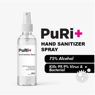 READY STOCK Moisturising Hand Sanitizer Spray (Liquid) 75% alcohol 免冲洗酒精消毒液