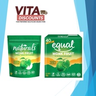 EQUAL MONK FRUIT STICKS 60G 40S / POUCH 200G