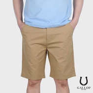 GALLOP : CHINO SHORTS กางเกงขาสั้นผ้าชิโน รุ่น GS9014 สีน้ำตาล / ราคาปกติ 1490.-