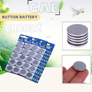 2/5PCS CR2032 CR 2032 3V lithium battery toy SCOPE button battery