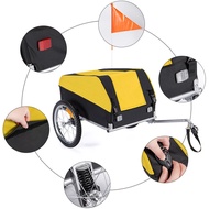 Mountain Bike Foldable Trailer EIEIO Portable Outdoor Camping Luggage Carrier Dog Cat Pet Trailers B