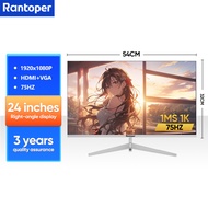 【3 Years Warranty】Rantoper 34inch computer monitor 3440X1440P/21:9/2500R/4k monitor curved monitor 2