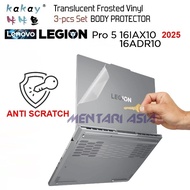 Anti Scratch Body Protector Lenovo Legion Pro 5 16IAX10 16ADR10 (2025) - KAKAY Premium 3-pcs Set MAT