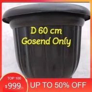 HITAM Big Black pot size 60 - big size - Instant only - Selling pot