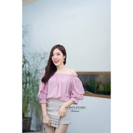 (Giants Basic Giants Studio) SABRINA GIANTS BLOUSE WITH SESIKU SLEEVES ORIGINAL IMPORT BANGKOK [BLS]