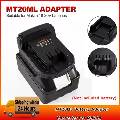 MT20ML Battery Adapter Converter For Makita 18V Li-ion Battery To Milwaukee 18V ForMAKITA BL1860B/BL