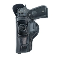 Maxx Carry IWB Leather Gun Holster Compatible with Glock G34 9mm | Beretta 92 F, 92 FS, 92 A1, M9 A1