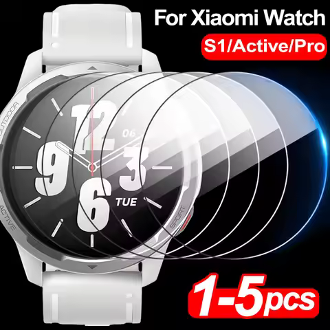 For Xiaomi S1 Active S1Pro HD Screen Protectors Scratch Proof Tempered Glass Films for Mi Watch S1 A