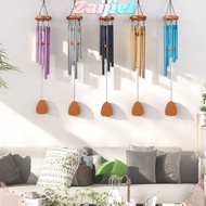 ZAIJIEEE Metal Tubes Windchime, Zen Atmosphere Aluminum Aluminum Wind Chimes,  Pendant 6 Rods 26/32/