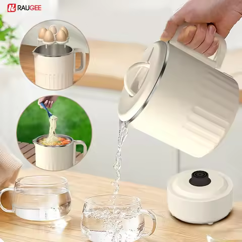 Mini Folding Electric Kettle 1000ML Portable Water Heater Travel Electric Kettle Collapsible Home Ke