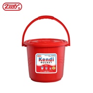 Zooey Kendi Plastic Bucket with Cover and Handle (3GL / 4GL / 5GL) Durable Water Pail Timba Matibay