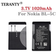 BL5C BL-5C Lithium 3.7V 1020mAh Li-Po Battery For Nokia 6267 6270 6330 6555 6600 6620 6630 1100 1101